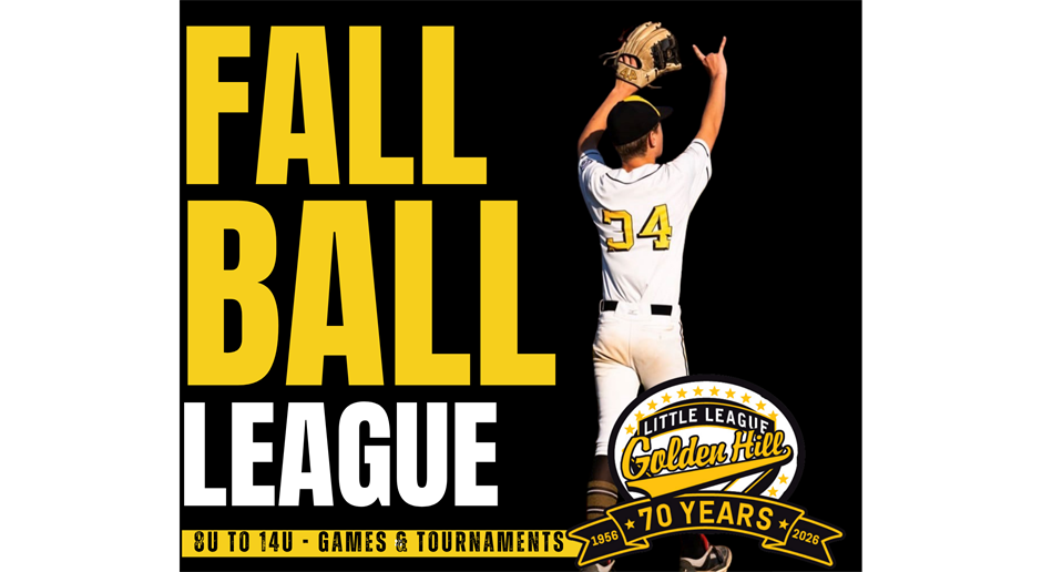Fall Ball Registration is LIVE
